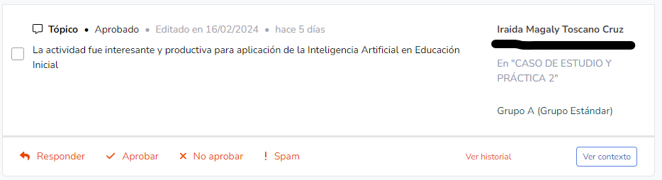 Testimonio 3 Plataforma