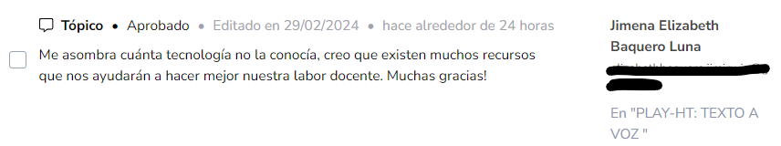 Testimonio 8 Plataforma